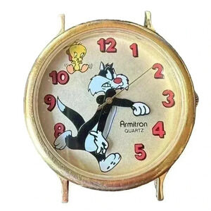Sylvester and Tweety Bird Armitron Watch New Battery!